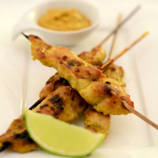 Thai-Chicken with peanut butter