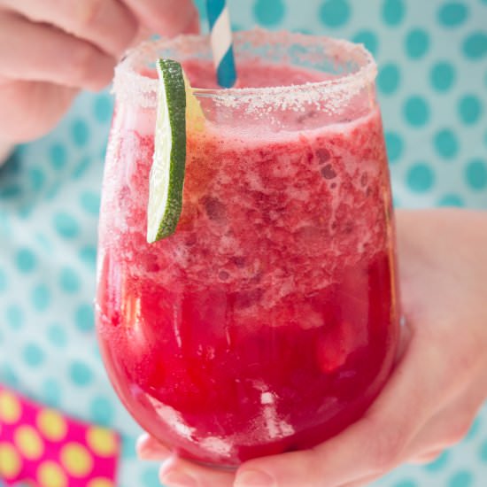 Raspberry Limeade Slush