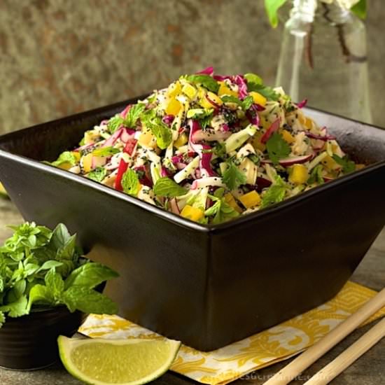 Poppy Seed Asian Chicken Salad