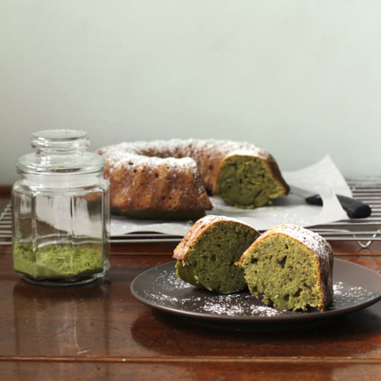 Green Tea Bundt Cake