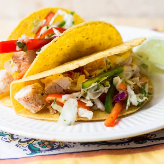 Spicy Chicken Tacos
