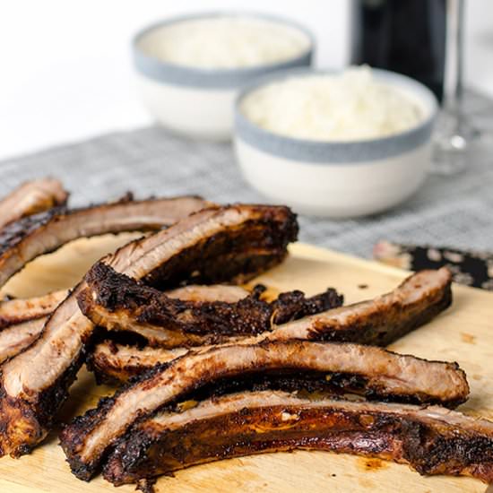 Oven Baked Five-Spice Ribs