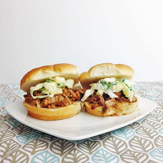 Kona Pork with Pineapple Slaw