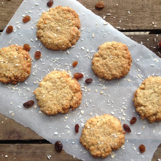 Soft & Chewy Anzac Biscuits