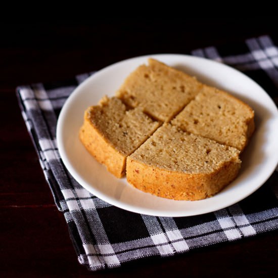 Eggless mawa cake