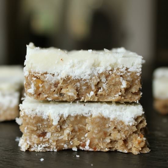 Raw Banana Bread Protein Bites