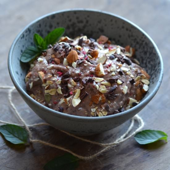 Cocoa/banana icecream