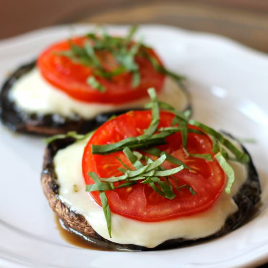 Caprese Stuffed Portobellos