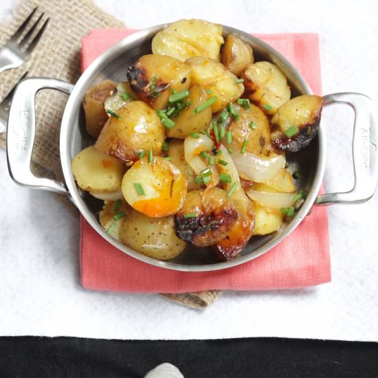 Grilled Baby Potatoes