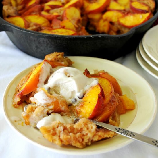 Fresh Peach Cake