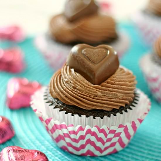 Dark Chocolate Cupcakes