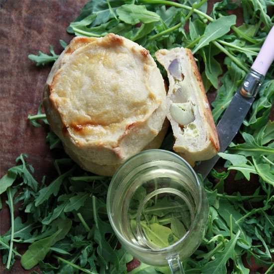 Potato Stilton Pies