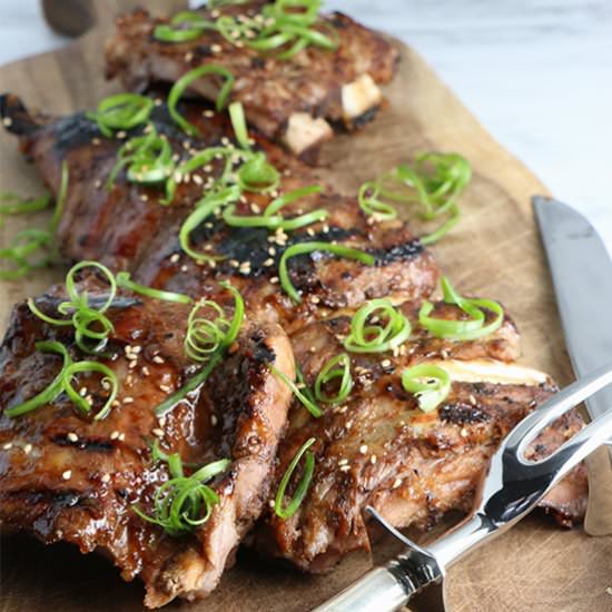 Asian-style Baby Back Ribs