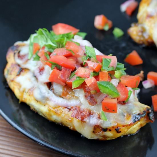 Grilled Chicken with Pico de Gallo