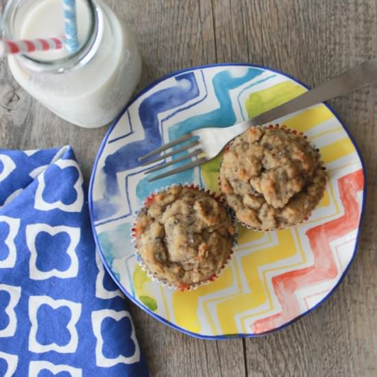 Coconut Banana Muffins