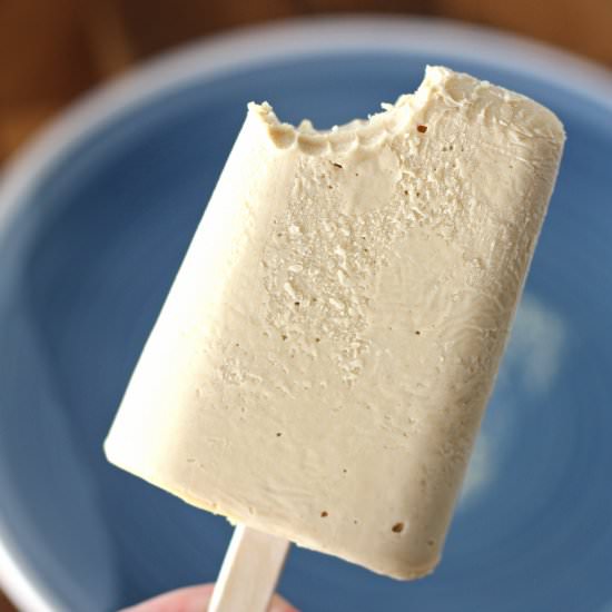 Peanut Butter Pie Popsicles
