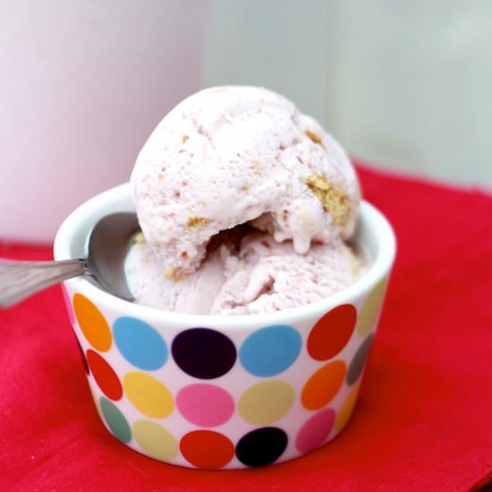Raspberry Cheesecake Ice Cream