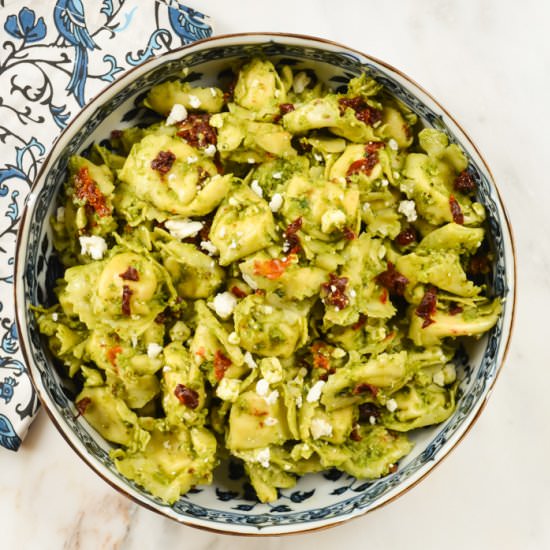 Tortellini Pesto Pasta Salad