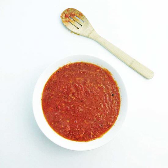 Slow Cooker Fresh Tomato Sauce