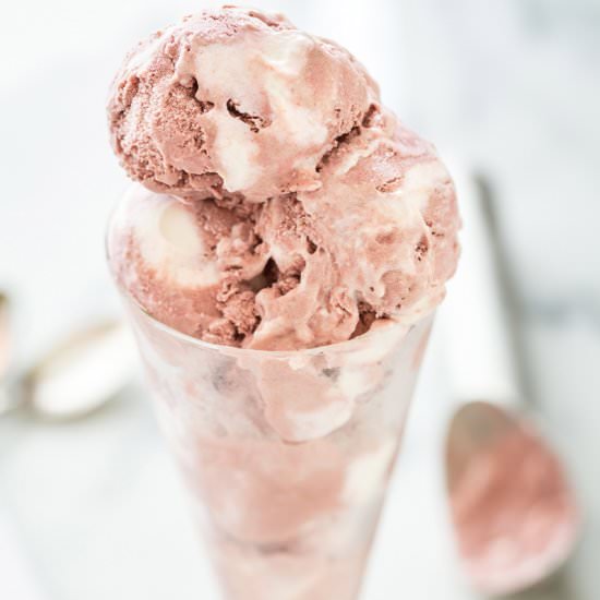 Sugar-Free Red Velvet Ice Cream