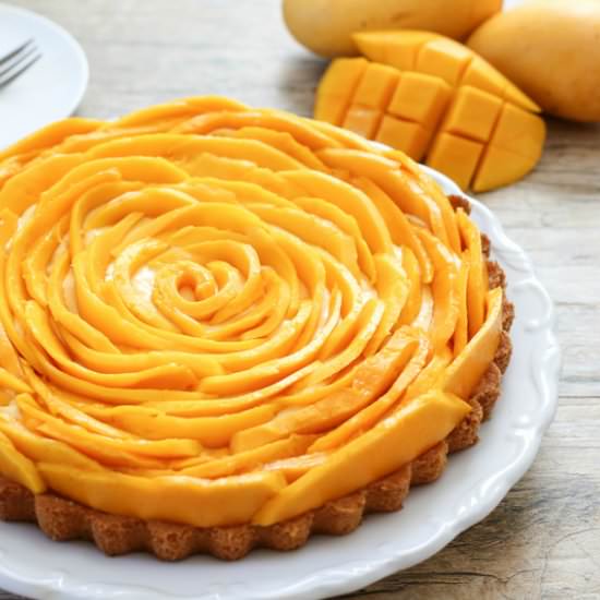 Mango Mousse Tart
