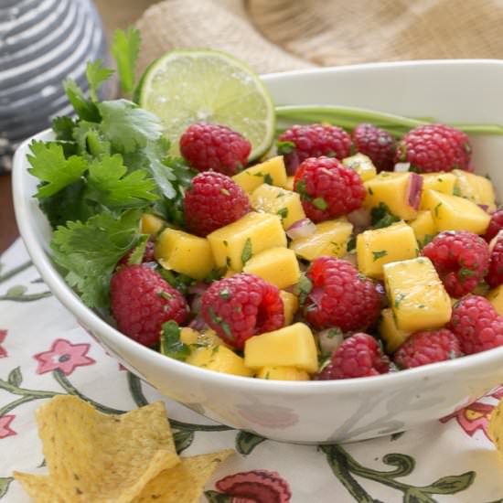 Mango Raspberry Salsa
