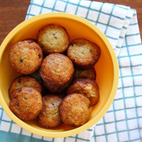Banana Chocolate Chip Muffins