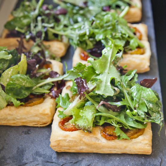 Heirloom Tomato Tart & Summer Salad