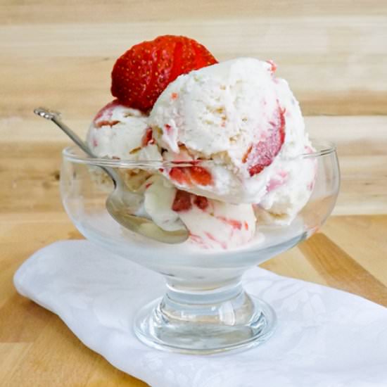 Strawberry and Banana Ice Cream