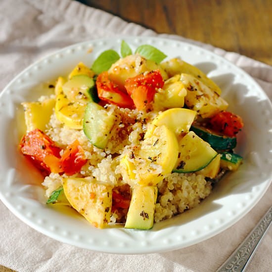 Summer Squash and Quinoa