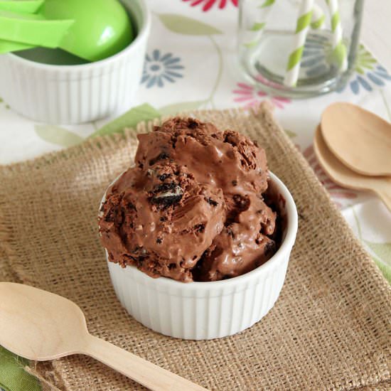 Easy Chocolate Ice Cream