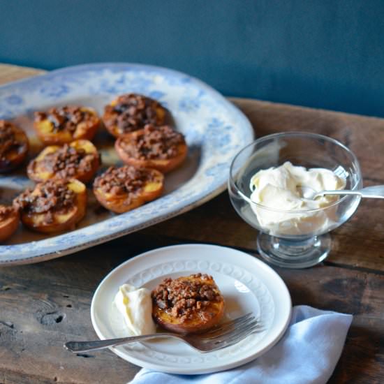 Baked Peaches
