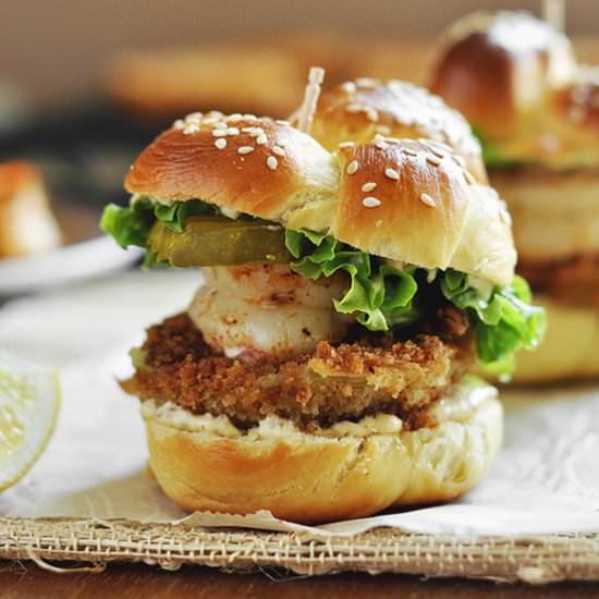 Fried Green Tomato Sliders