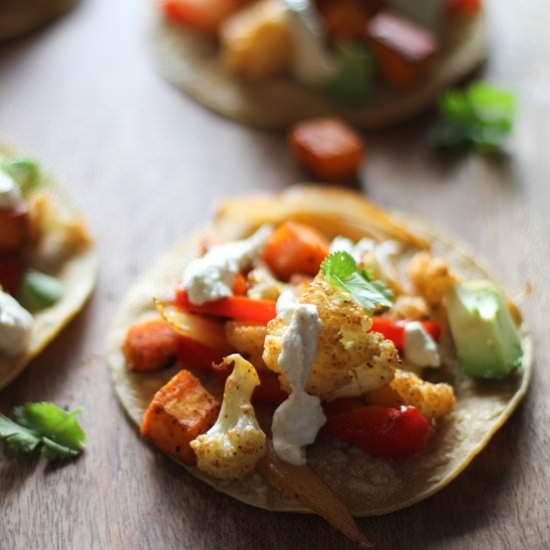 Roasted Vegetable Tacos