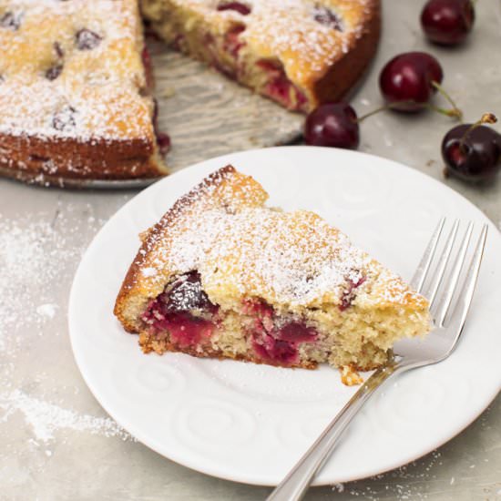 Cherry Almond Cake