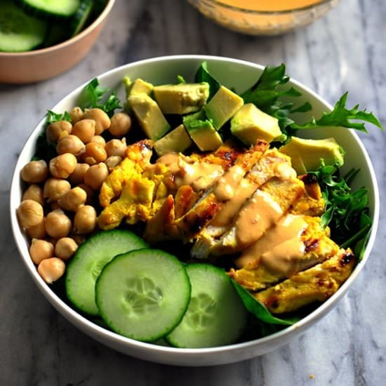 Satay Chicken Salad