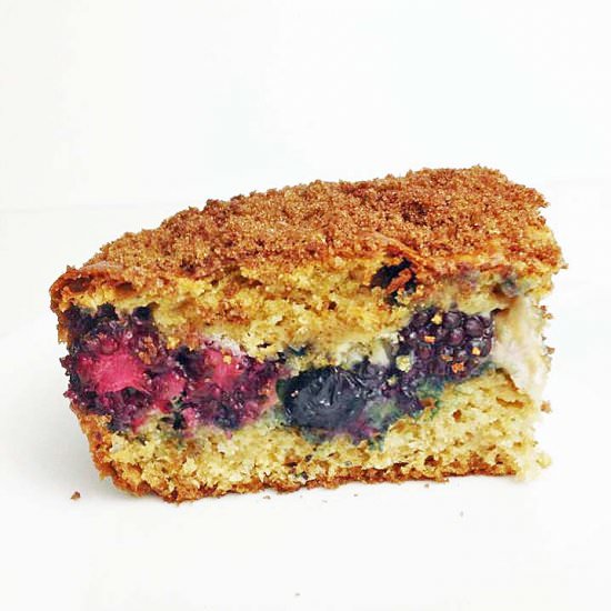 Berry Cream Cheese Coffee Cake