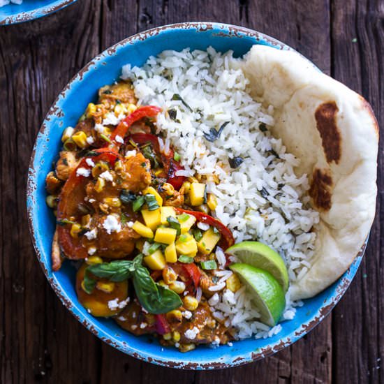 Simple Summertime Chicken Curry