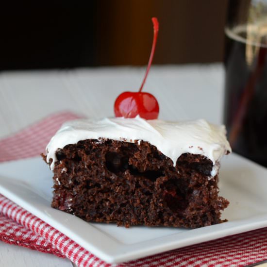 Cherry Coke Chocolate Cake