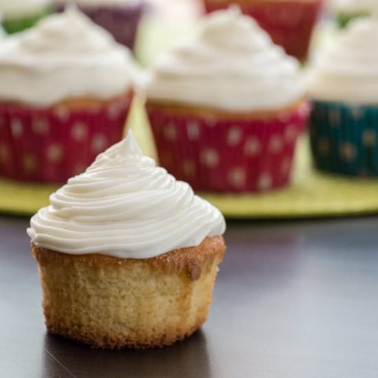 Olive Oil Cupcakes