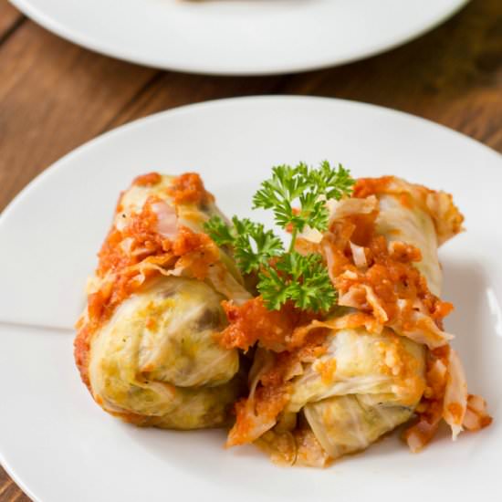 Vegan Cabbage Rolls