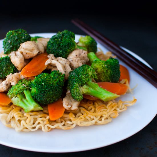 Chicken and Vegetable Stir-fry