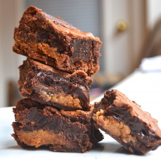 Peanut Butter Cup Brownies