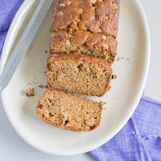 Honey Nut Zucchini Bread