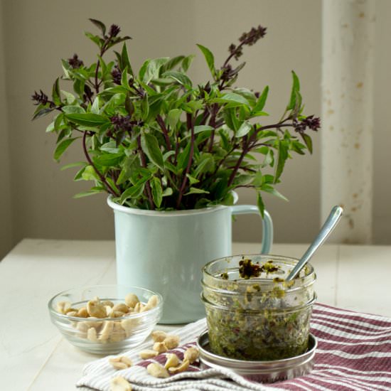 Thai Basil Pesto