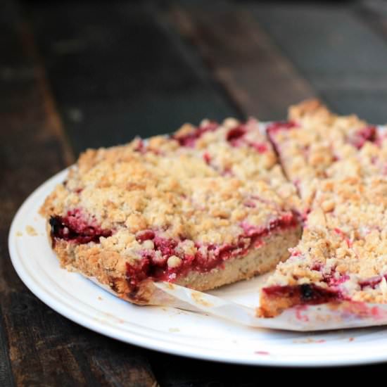 Raspberry Crumb Cakes