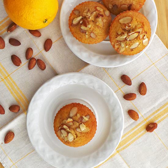 Almond and Orange Muffins