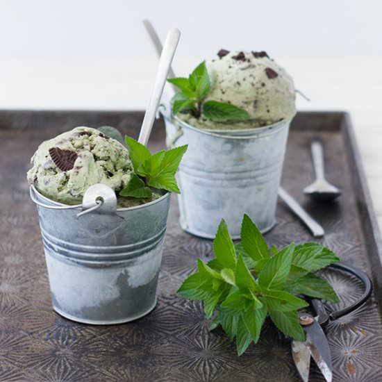 Mint Oreo Ice Cream
