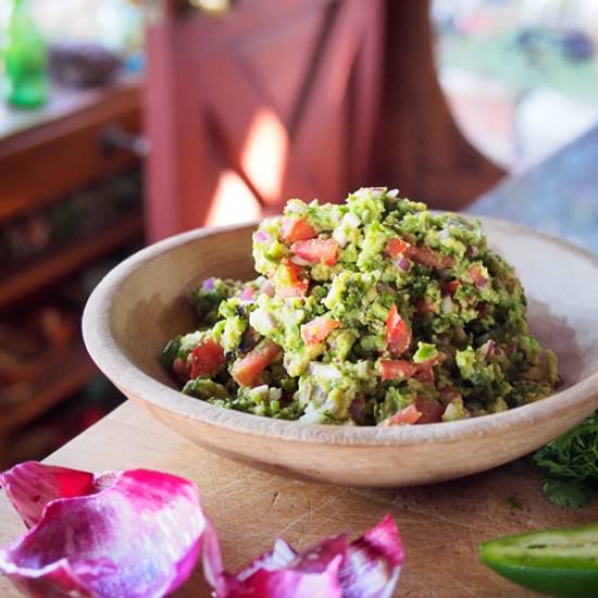 Grilled Guacamole