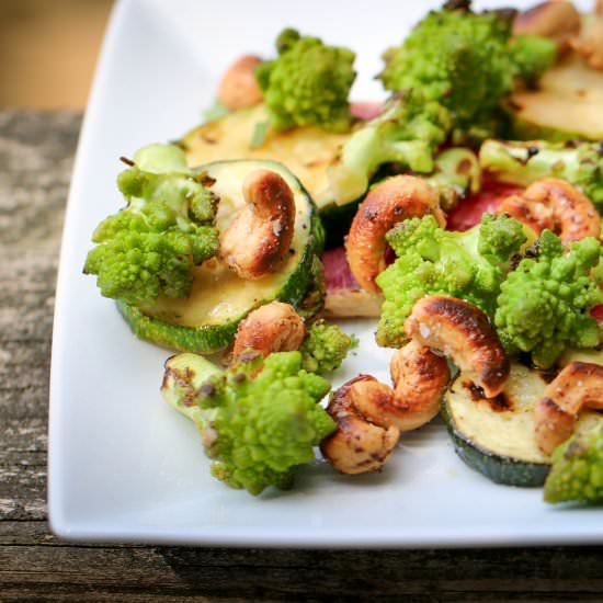 Grilled Romanesco Cauliflower